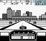 In-game screen of the game Nakajima Satoru Kanshuu F-1 Hero GB '92 - The Graded Driver on Nintendo Game Boy