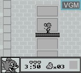 In-game screen of the game Tom & Jerry on Nintendo Game Boy
