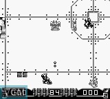 In-game screen of the game Speedball 2 on Nintendo Game Boy