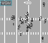 In-game screen of the game Sports Illustrated - Championship Football & Baseball on Nintendo Game Boy