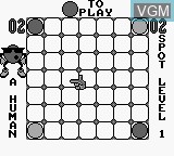 In-game screen of the game Spot - The Video Game on Nintendo Game Boy