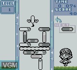 In-game screen of the game Star Sweep on Nintendo Game Boy