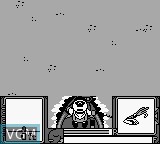 In-game screen of the game Super Black Bass on Nintendo Game Boy