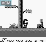 In-game screen of the game Sword of Su Zi, The - Trial Version on Nintendo Game Boy