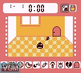 In-game screen of the game Game de Hakken!! Tamagotchi Osucchi to Mesucchi on Nintendo Game Boy