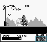 In-game screen of the game Tom and Jerry - Frantic Antics on Nintendo Game Boy