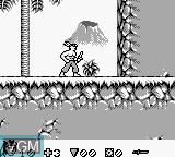 In-game screen of the game Turok - Battle of the Bionosaurs on Nintendo Game Boy