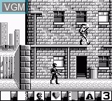 In-game screen of the game Amazing Spider-Man 2, The on Nintendo Game Boy