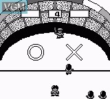 In-game screen of the game America Oudan Ultra-Quiz on Nintendo Game Boy