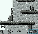 In-game screen of the game Attack of the Killer Tomatoes on Nintendo Game Boy