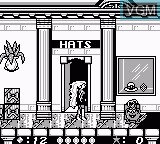 In-game screen of the game Barbie Game Girl on Nintendo Game Boy