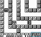 In-game screen of the game Battle Bull on Nintendo Game Boy