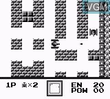 In-game screen of the game Battle City on Nintendo Game Boy