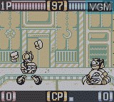 In-game screen of the game Battle Crusher on Nintendo Game Boy