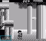 In-game screen of the game Battle of Olympus, The on Nintendo Game Boy