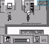 In-game screen of the game Beavis and Butt-Head on Nintendo Game Boy