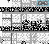In-game screen of the game Bionic Commando on Nintendo Game Boy