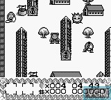 In-game screen of the game Black Forest Tale on Nintendo Game Boy
