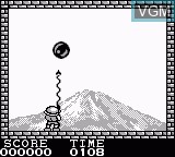 In-game screen of the game Buster Bros. on Nintendo Game Boy