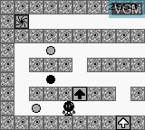 In-game screen of the game Hiden Inyou Kikouhou - Ca Da on Nintendo Game Boy