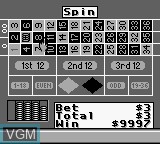 In-game screen of the game Casino FunPak on Nintendo Game Boy