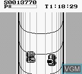 In-game screen of the game Dead Heat Scramble on Nintendo Game Boy