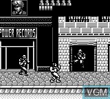 In-game screen of the game Double Dragon 3 - The Arcade Game on Nintendo Game Boy