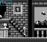 In-game screen of the game Dr. Franken II on Nintendo Game Boy