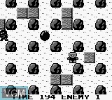 In-game screen of the game Dynablaster on Nintendo Game Boy