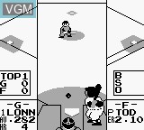 In-game screen of the game Extra Bases on Nintendo Game Boy