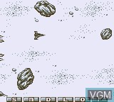 In-game screen of the game Konami GB Collection Vol. 3 on Nintendo Game Boy