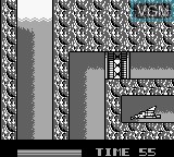 In-game screen of the game Thunderbirds on Nintendo Game Boy