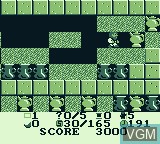 In-game screen of the game NIV Bible & the 20 Lost Levels of Joshua on Nintendo Game Boy