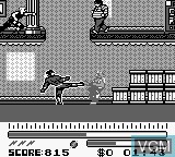 In-game screen of the game Flash, The on Nintendo Game Boy