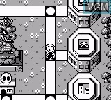 In-game screen of the game GB Genjin Land - Viva! Chikkun Oukoku on Nintendo Game Boy