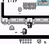 In-game screen of the game Ghostbusters II on Nintendo Game Boy