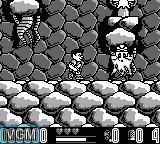 In-game screen of the game Hook on Nintendo Game Boy
