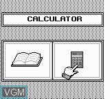 In-game screen of the game InfoGenius Productivity Pak - Spell Checker and Calculator on Nintendo Game Boy