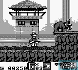 In-game screen of the game Jurassic Park Part 2 - The Chaos Continues on Nintendo Game Boy