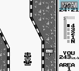 In-game screen of the game Kattobi Road on Nintendo Game Boy