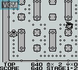 In-game screen of the game Lock n' Chase on Nintendo Game Boy