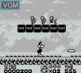 In-game screen of the game Looney Tunes on Nintendo Game Boy