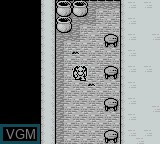 In-game screen of the game Makai-Mura Gaiden - The Demon Darkness on Nintendo Game Boy