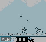 In-game screen of the game Mega Man V on Nintendo Game Boy