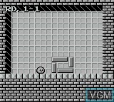 In-game screen of the game Megalit on Nintendo Game Boy