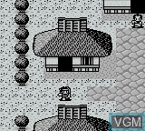 In-game screen of the game Kininkou Maroku Oni on Nintendo Game Boy