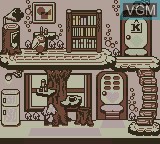 In-game screen of the game Pocket Kyoro-Chan on Nintendo Game Boy