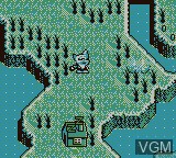 In-game screen of the game Pokonyan! Yume no Daibouken on Nintendo Game Boy