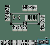 In-game screen of the game Pro Mahjong Kiwame GB on Nintendo Game Boy