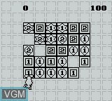 In-game screen of the game Q Billion on Nintendo Game Boy